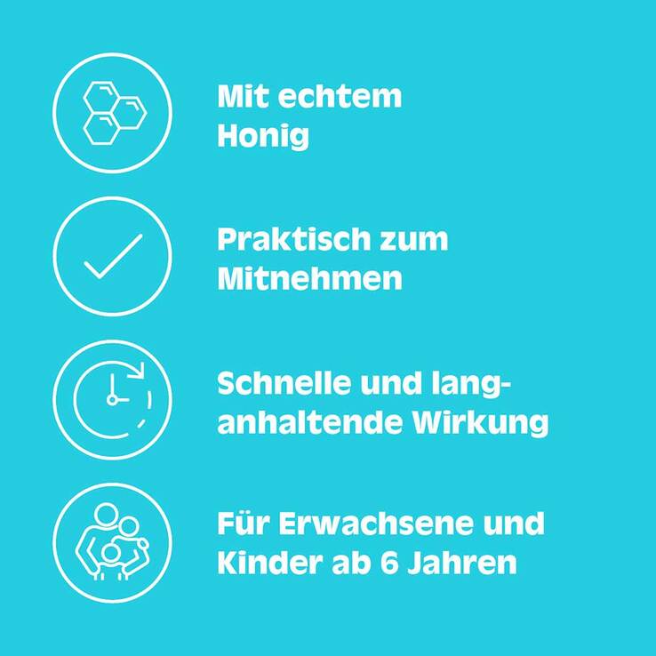 Silomat Hustenstiller Dextromethorphan mit Honig-Geschmack, 40 St