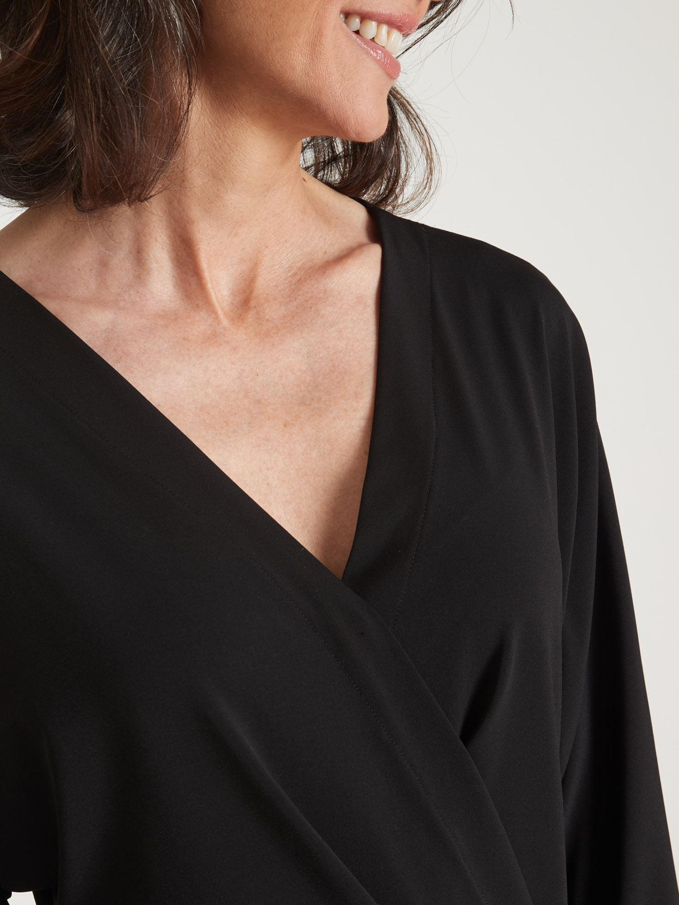 Robe en maille fluide