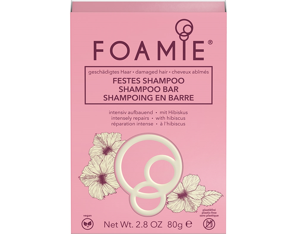 CHAMPÔ FOAMIE SÓLIDO CABELO DANIFICADO 80G