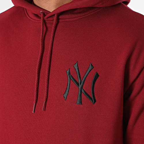 Sweat Capuche League Essentials New York Yankees 60424349 Bordeaux