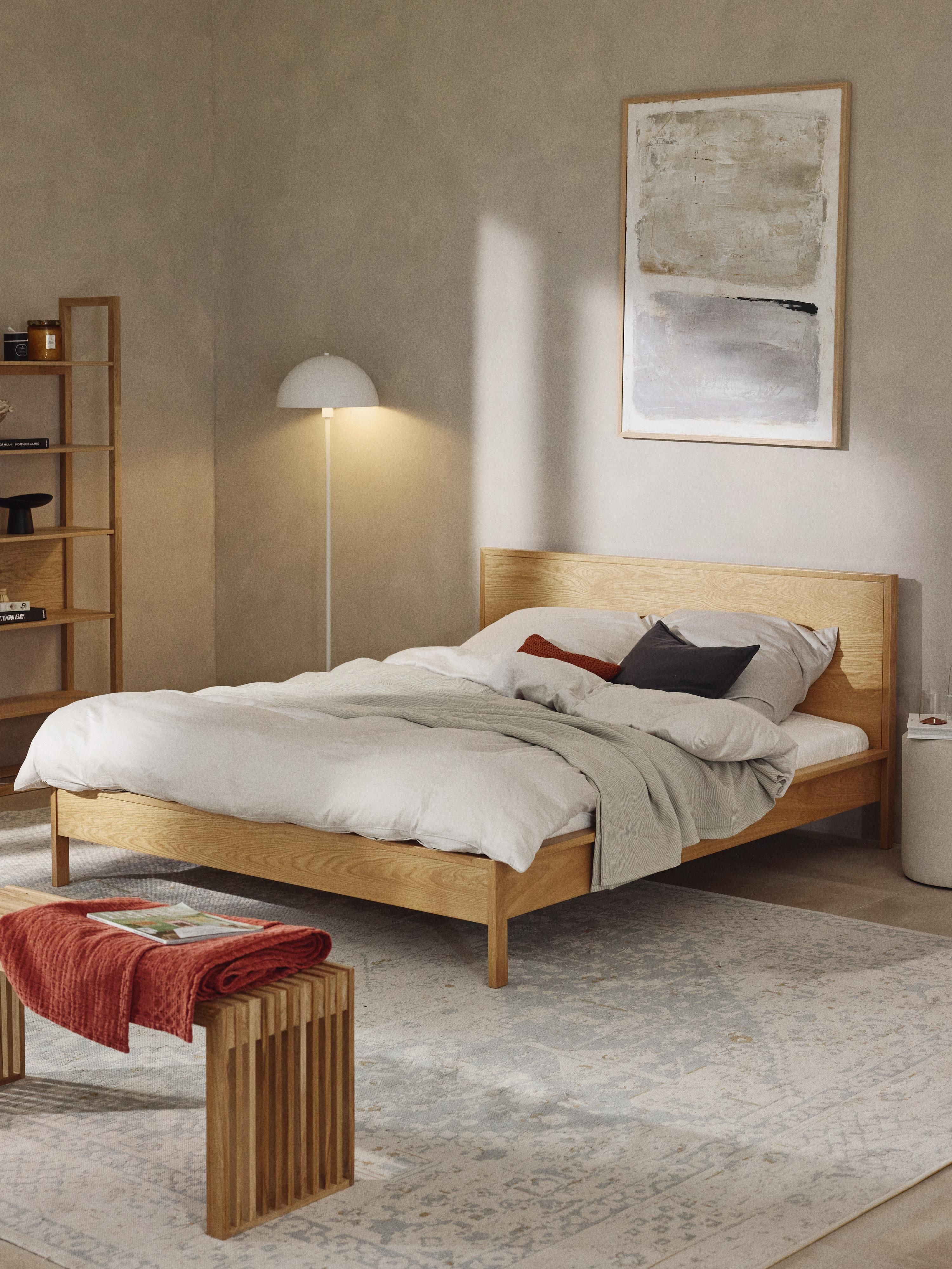 Houten bed Tammy met hoofdeinde