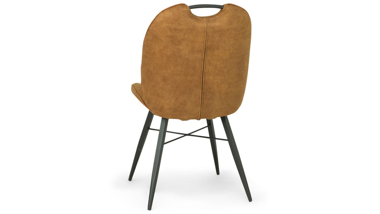 Eetkamerstoel Luxor Cognac Eva B53 x D65 x H92 cm