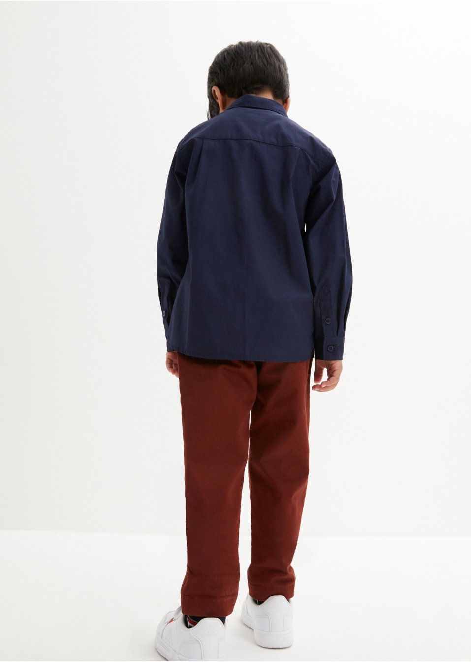Chemise et pantalon chino garçon (Ens. 2 pces.)