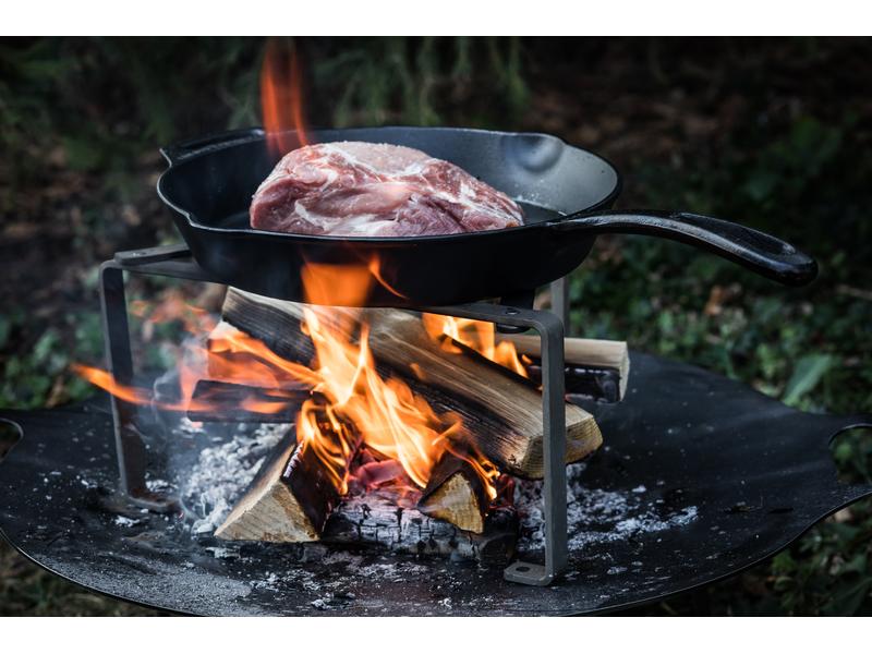 Petromax Grillpfanne mit Stiel Feuerpfanne mit Pfannenstiel