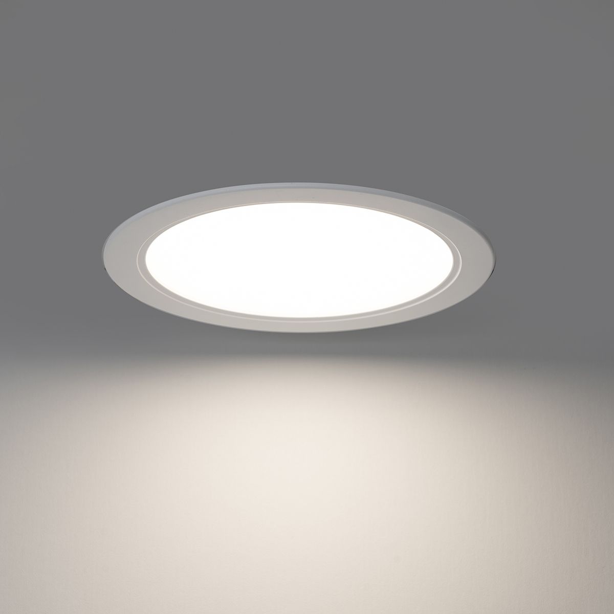 Inbouwspot wit 14,5 cm incl. LED 3-staps dimbaar in kelvin met dimswitch - Stephanie