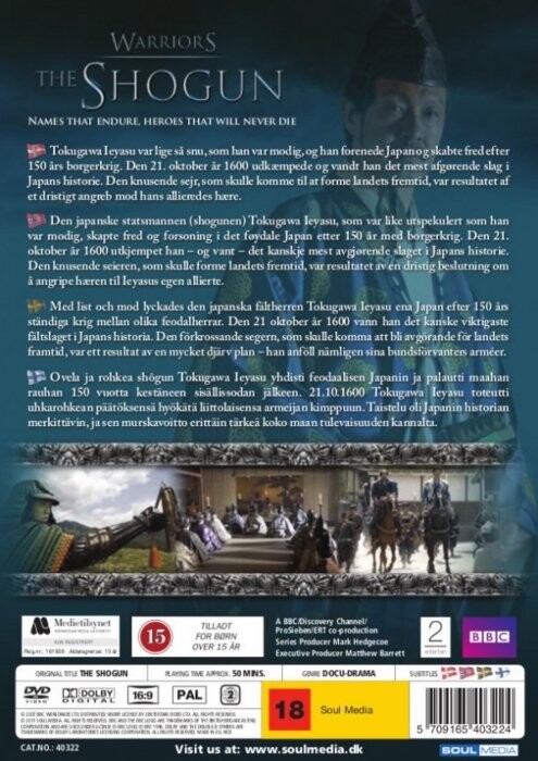 Heroes And Villains - Warriors - The Shogun - DVD