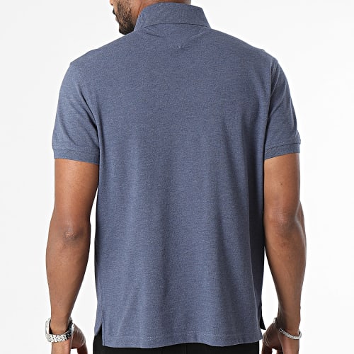 Polo Manches Courtes Regular Polo 1985 7770 Bleu Marine Chiné