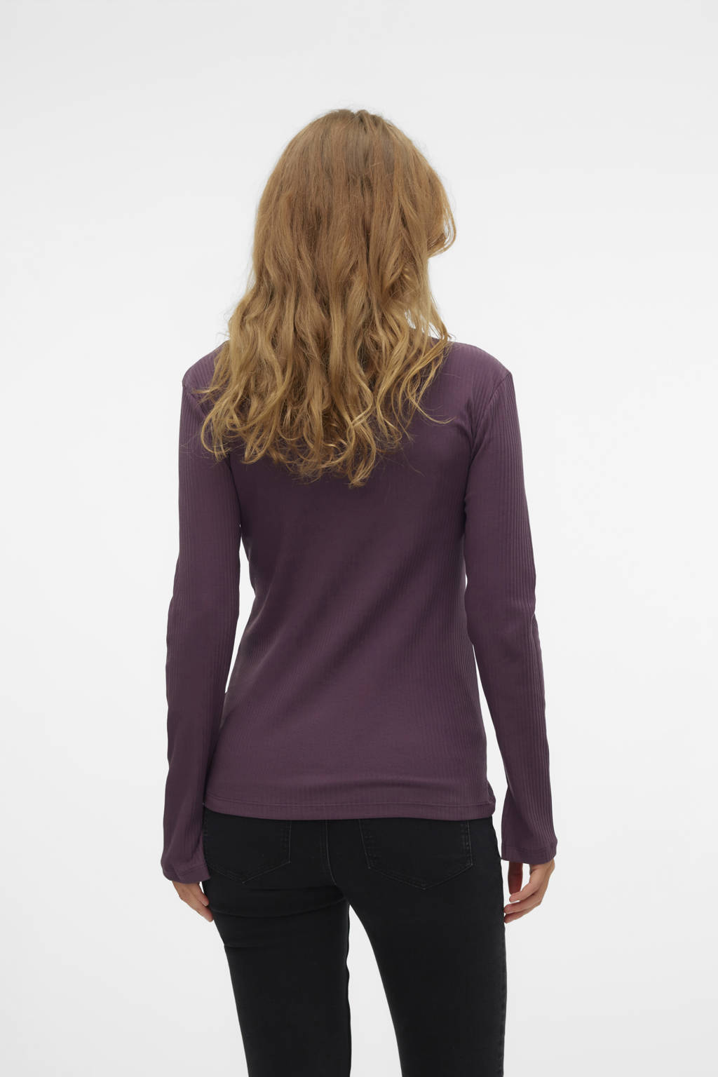 MAMALICIOUS zwangerschaps- en voedingstop MLLILLI aubergine