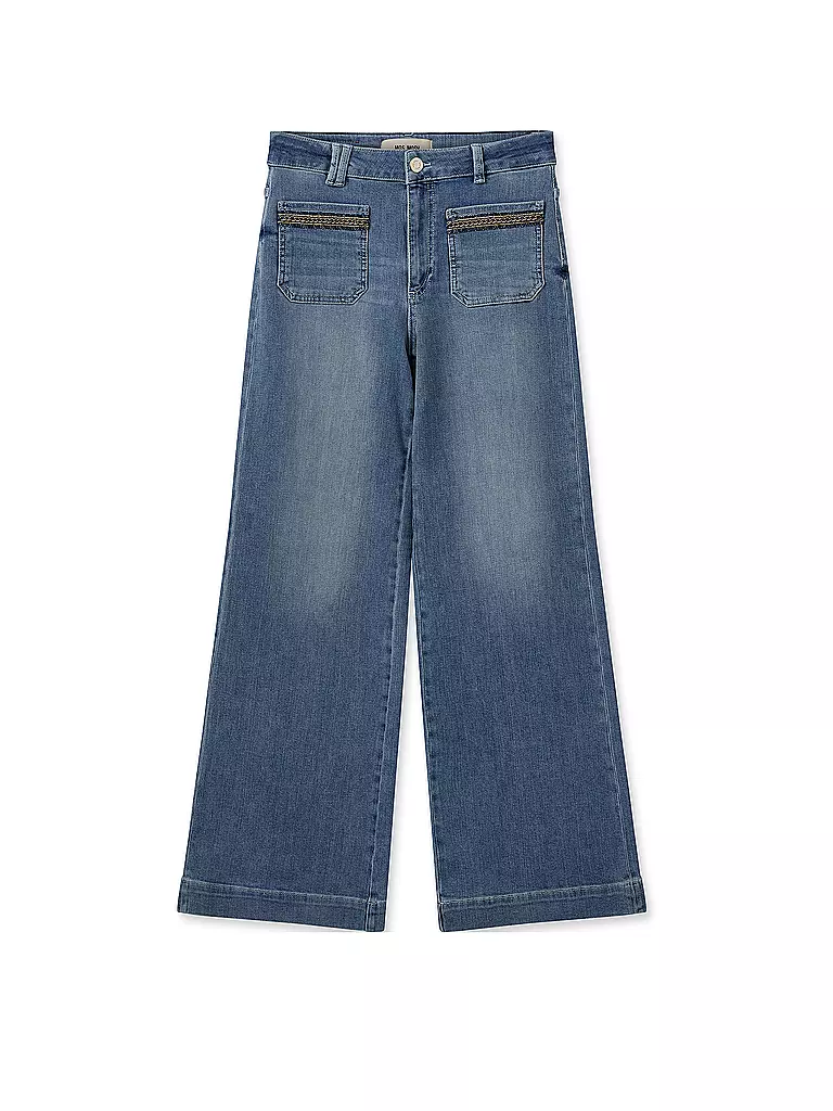 MOS MOSH Jeans Wide Leg MMCOLETTE PALA hellblau