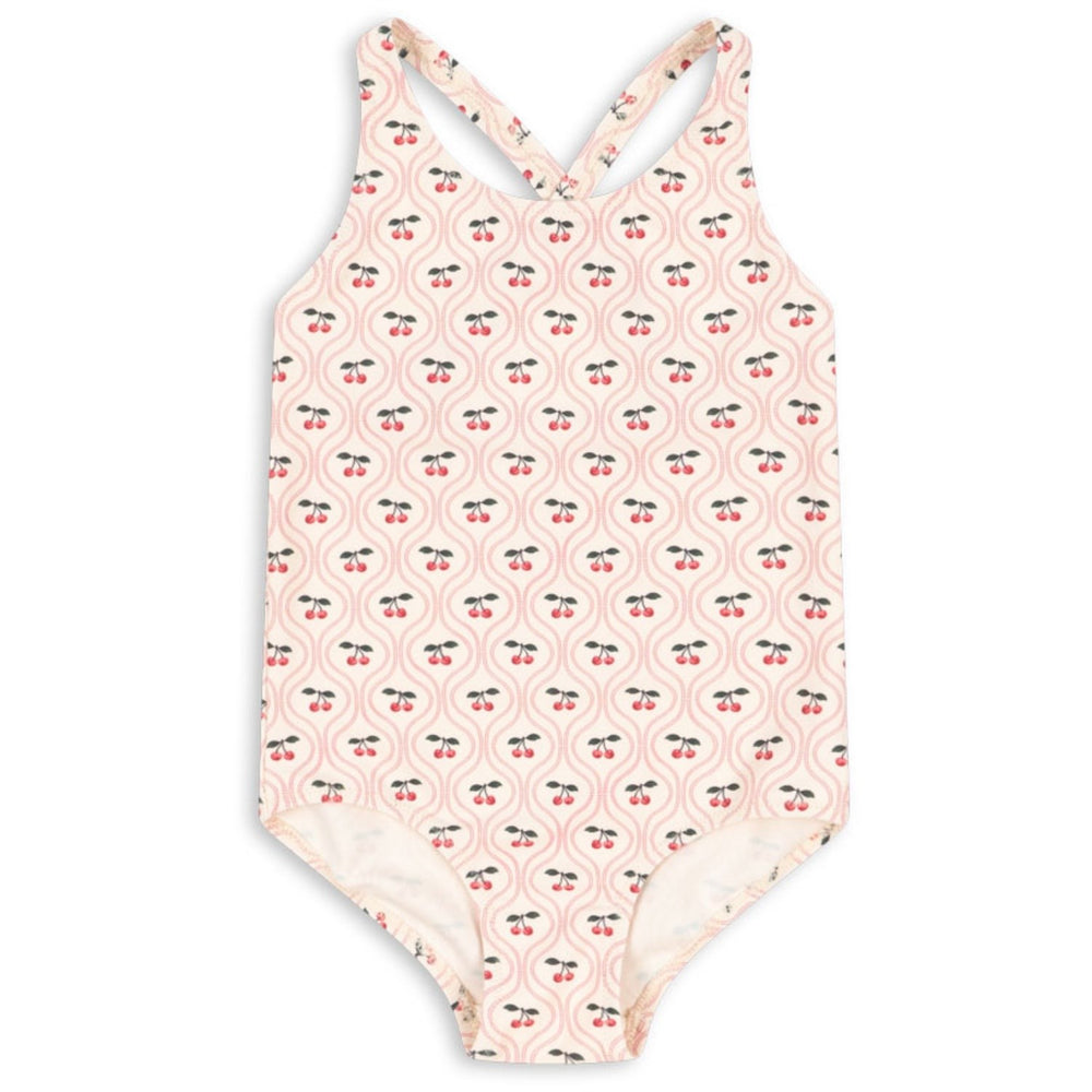 Køb Konges Sløjd Cherry Pink Motif Merle Badedragt Grs