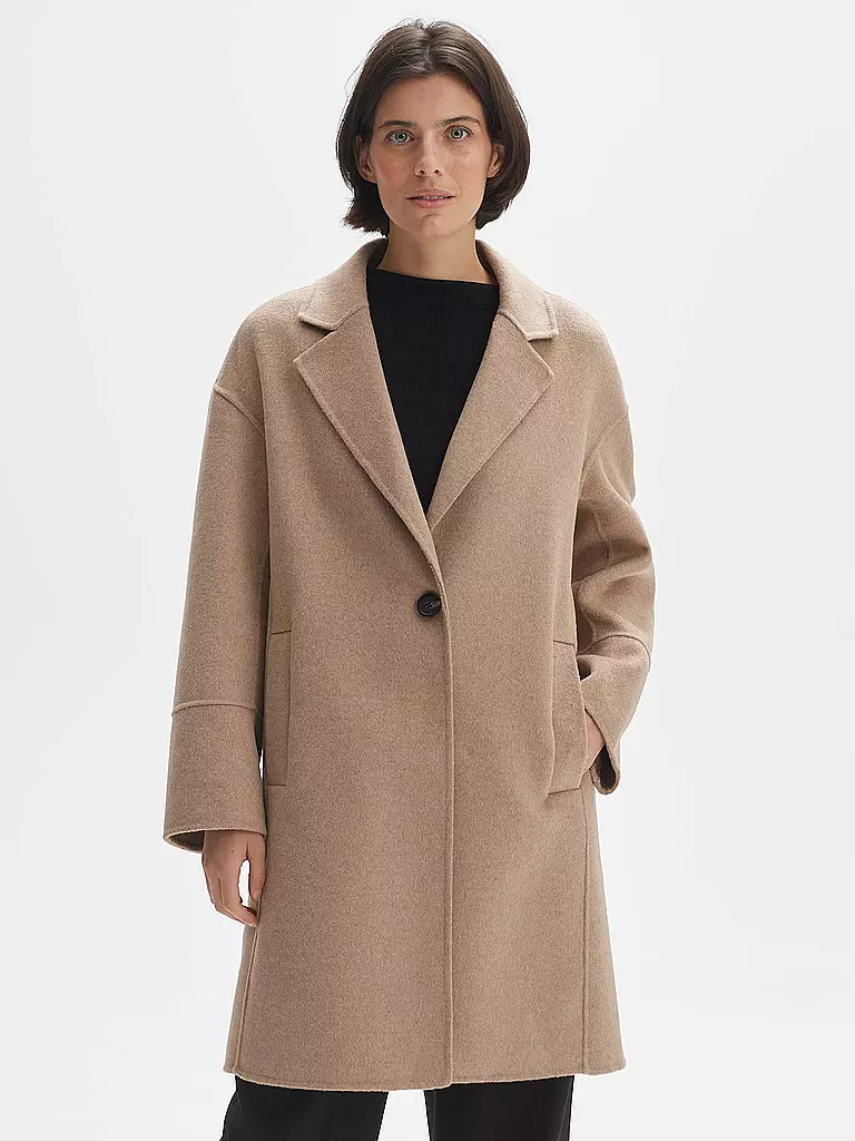 OPUS Wollmantel HATILDE camel