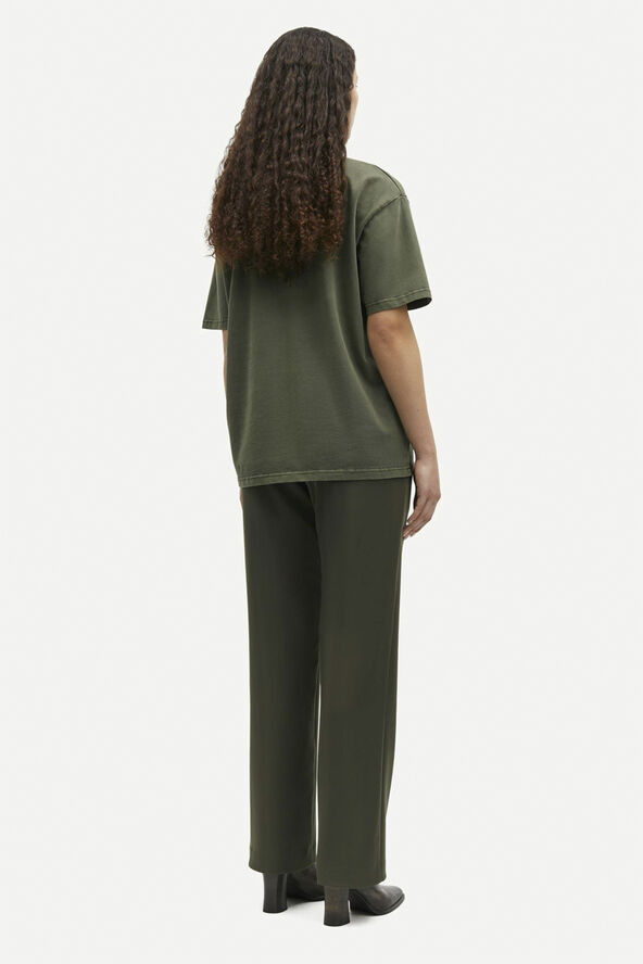 Samsøe Samsøe Hoys straight pants 7331 Forest night