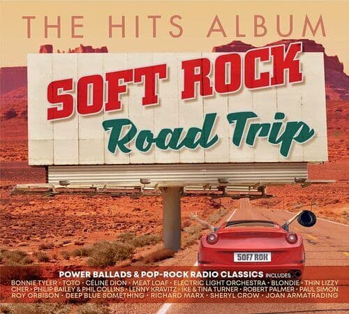 Various Artists : The Hits Album: Soft Rock Road Trip CD Box Set 3 discs (2021) Pre-Owned