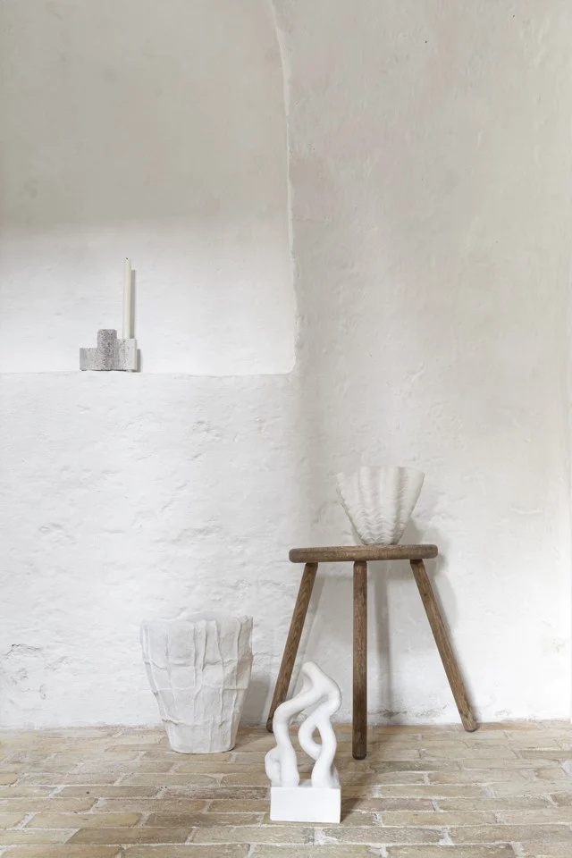 Mette Ditmer - SHELL vase - Off-white - lille