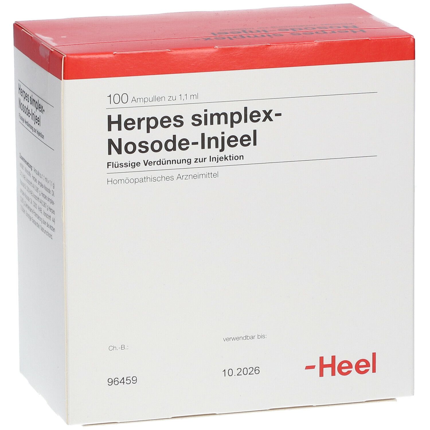 Herpes Simplex Nosoden Injeele