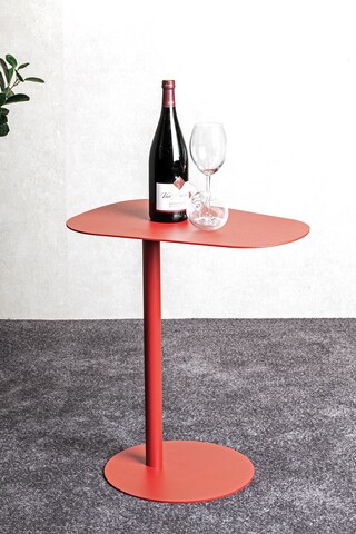 Beistelltisch 53 x 38 cm rot