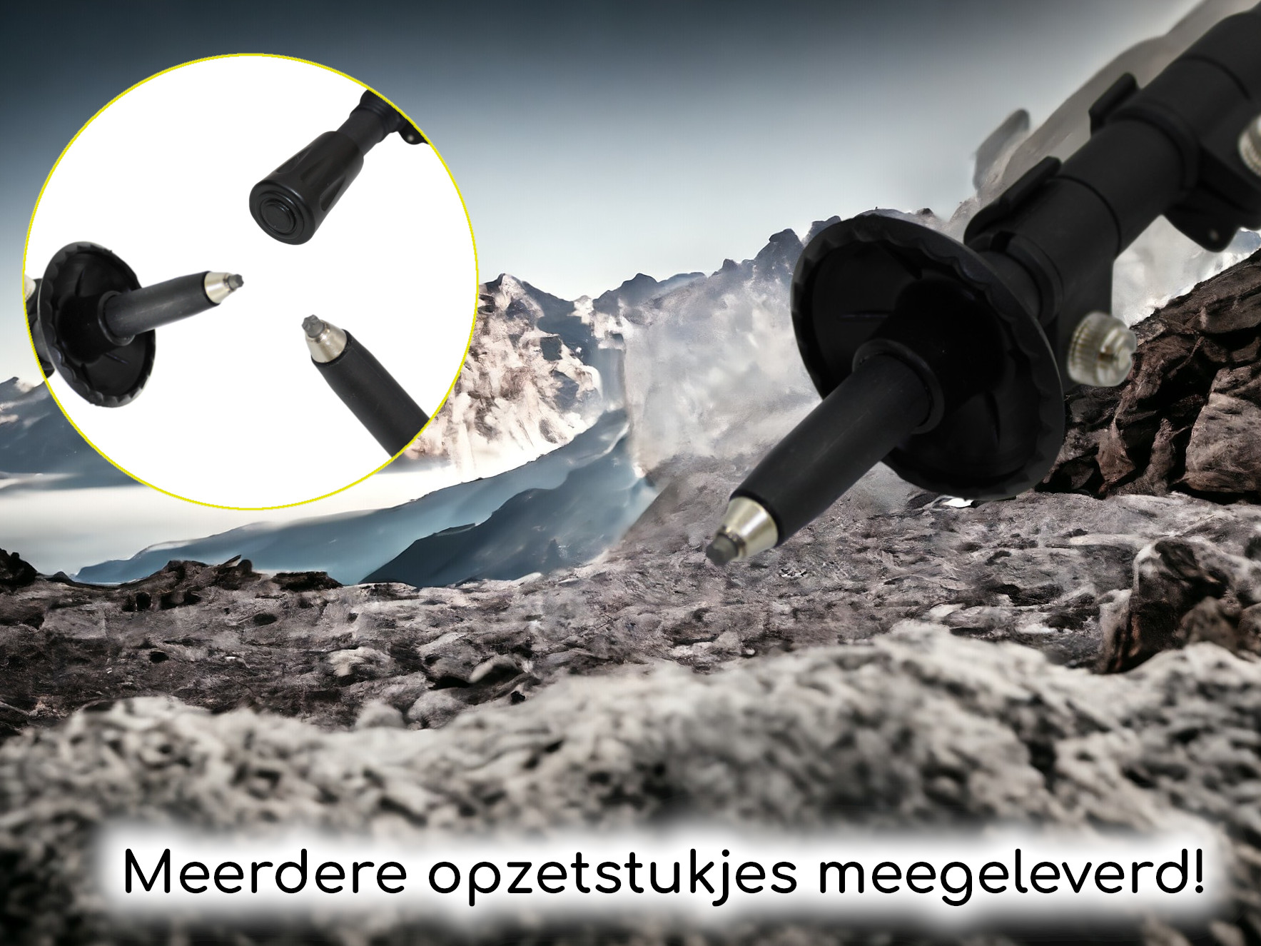Hikr Wandelstokken - Grey