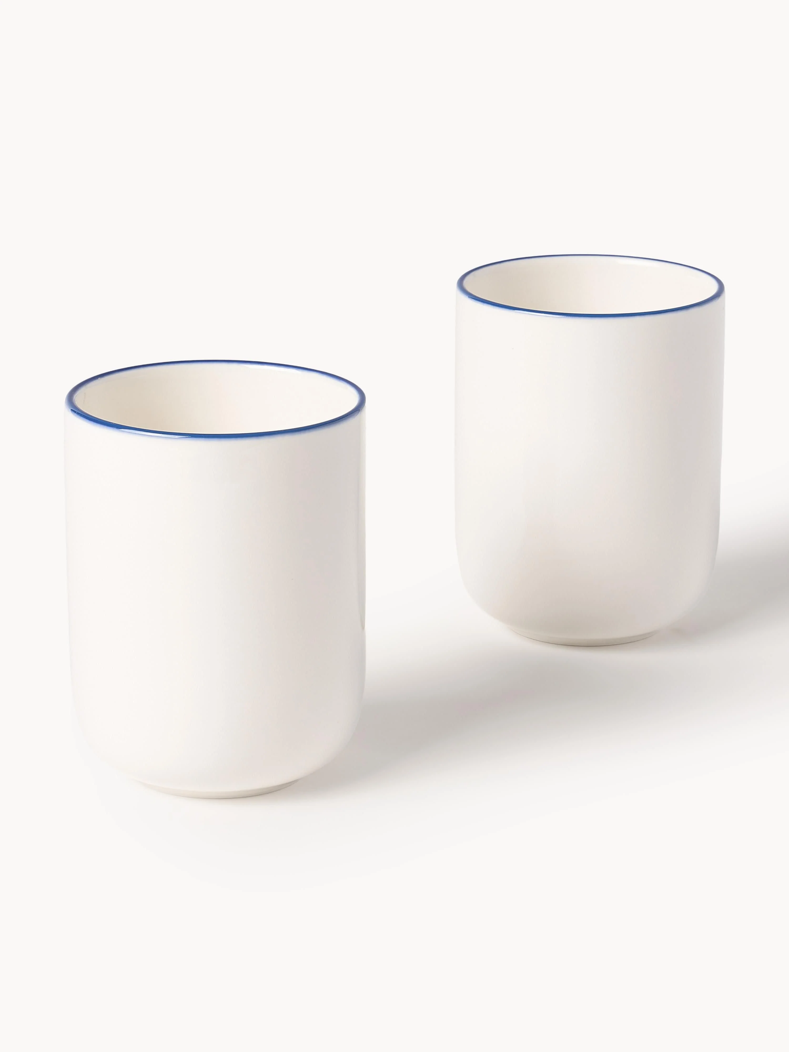Porseleinen beker Facile, 2 stuks