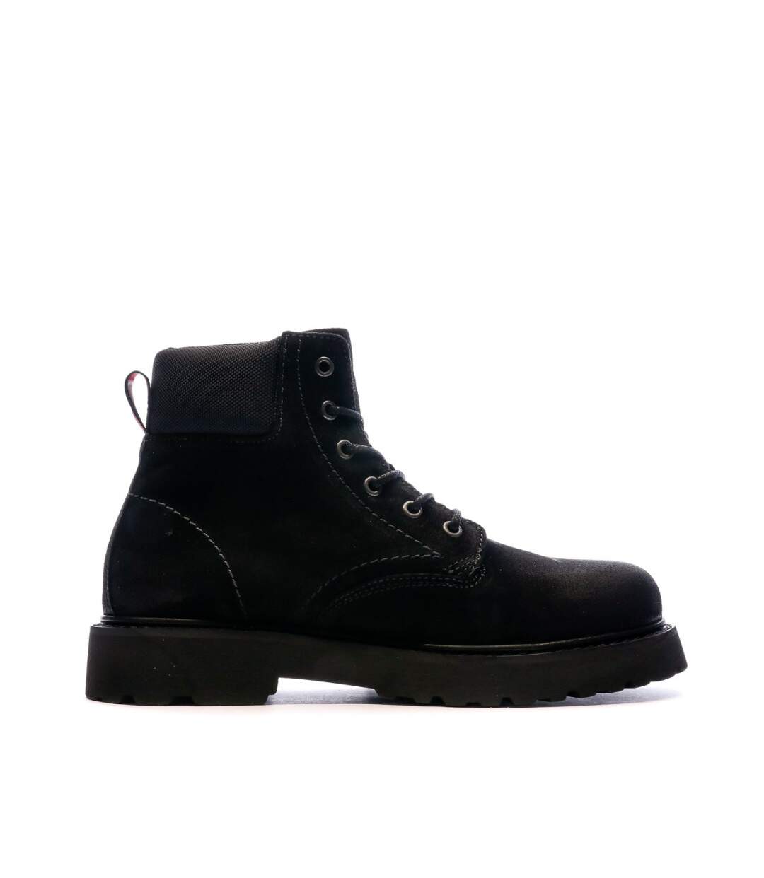 Boots Noires Homme Tommy Jeans Short Lace Up
