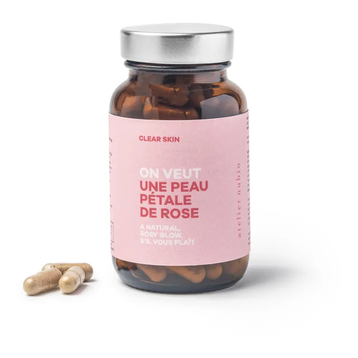Atelier Nubio Peau pétale de rose Complément alimentaire - 1 mois