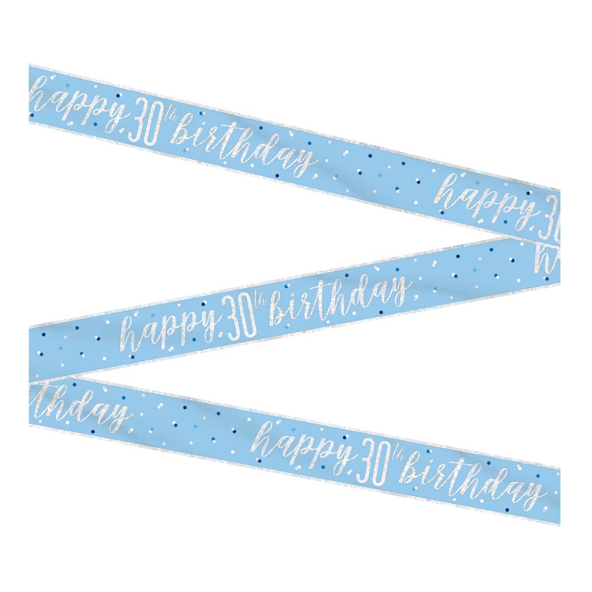 Banner 30 Jaar Blauw 2,74m
