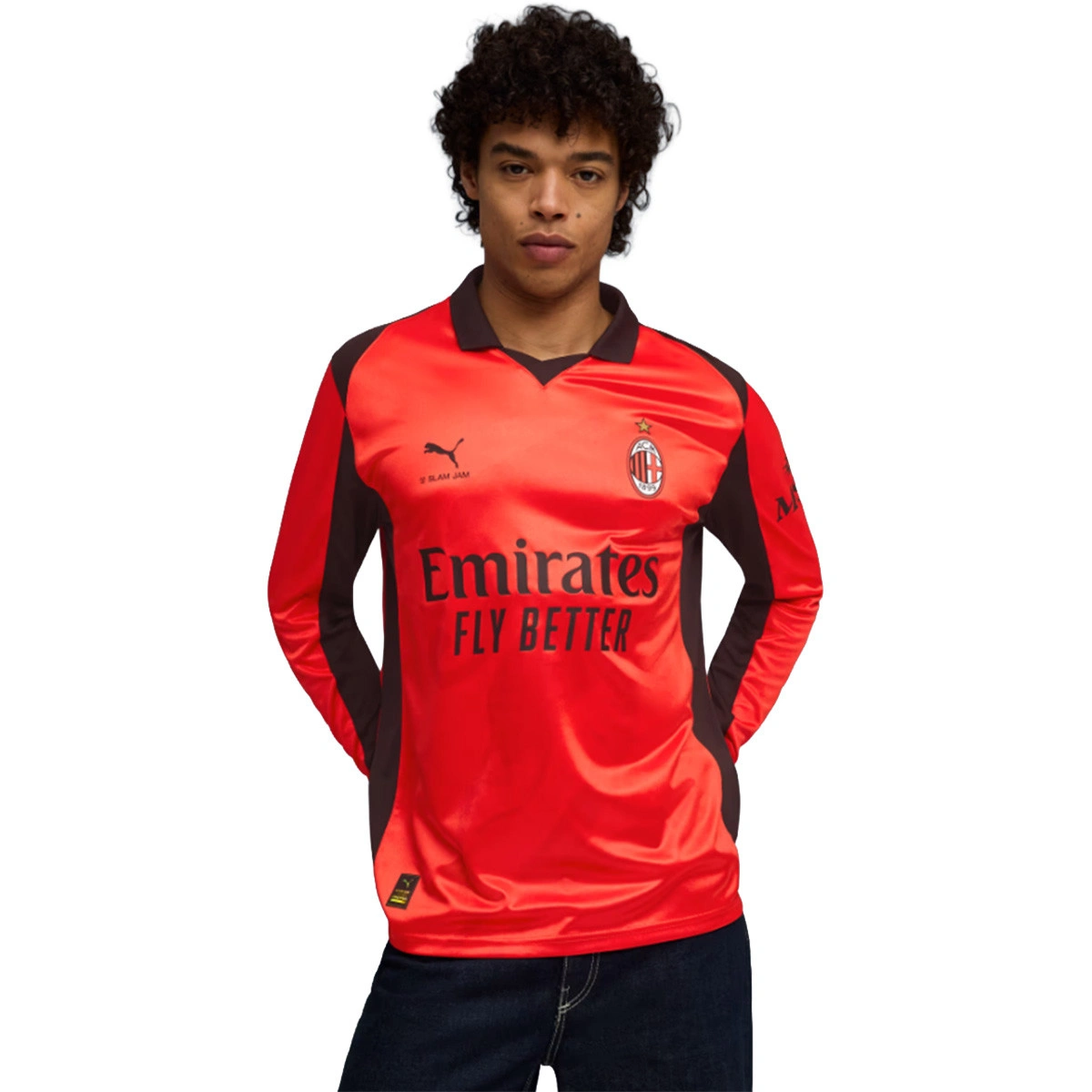 Camisola Puma AC Milan X SLAM JAM 2025-2026