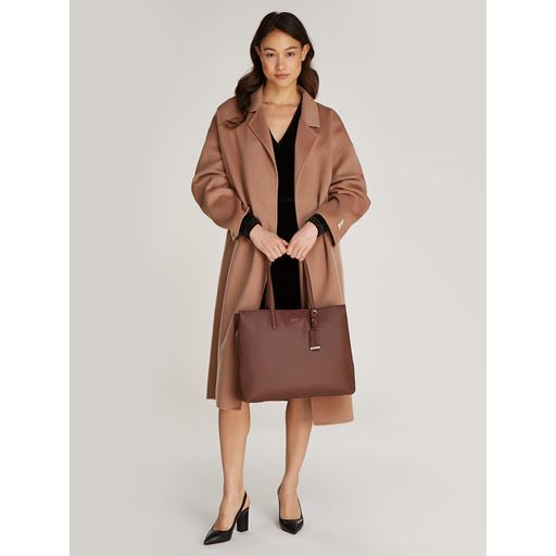 Calvin Klein Must Medium Shopper, Cioccolate Lab Monogram