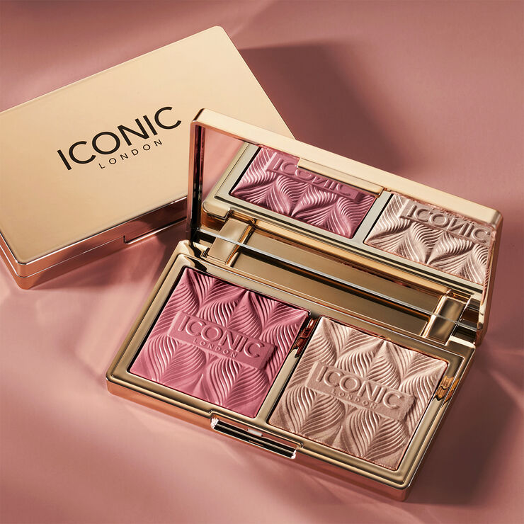 ICONIC LONDON ICONIC London Silk Glow Duo, Rose Glow