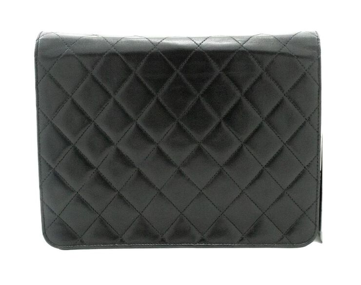 Chanel Vintage Chanel Wallet On Chain Black