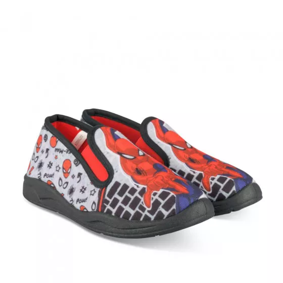 Chaussons GRIS SPIDERMAN