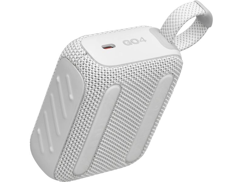 JBL Go 4 Weiss Ultra-kompakter Bluetooth-Lautsprecher