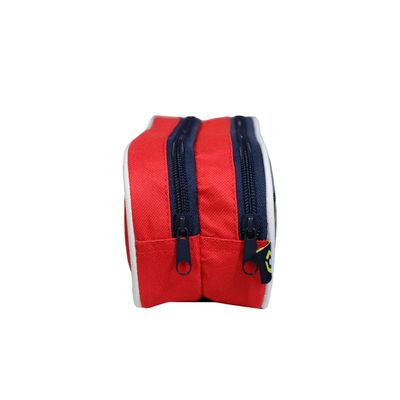 Trousse rectangulaire Ligue 1 - 2 compartiments - gris - Bagtrotter