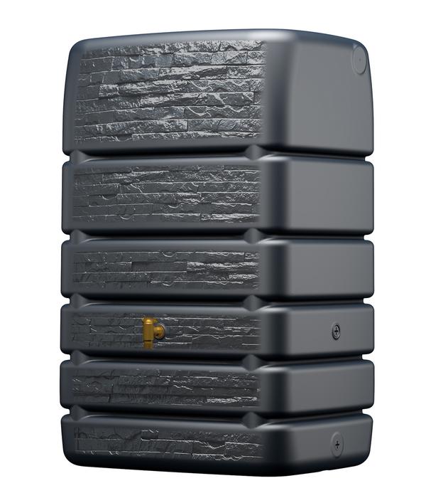 4rain Wandtank Slim Stone Decor, 510 l