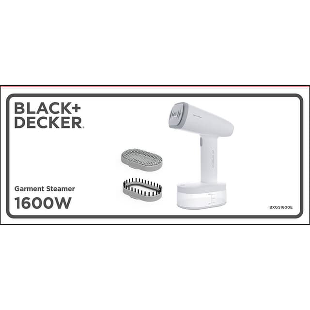BLACK+DECKER Vertikalt Dampstrygejern 1600W