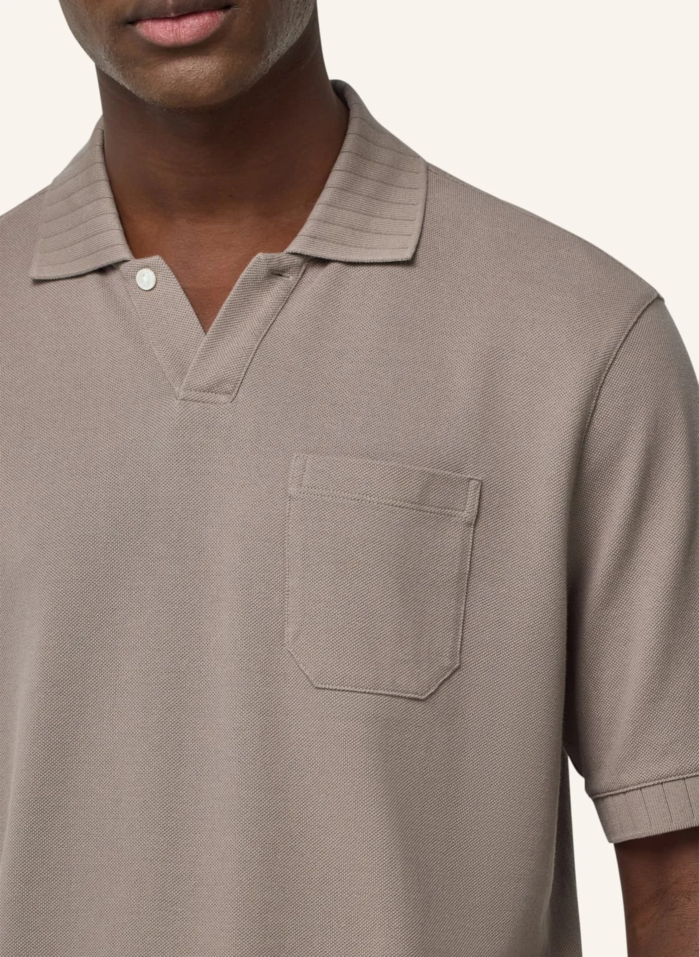 BOGGI MILANO Piqué-Poloshirt