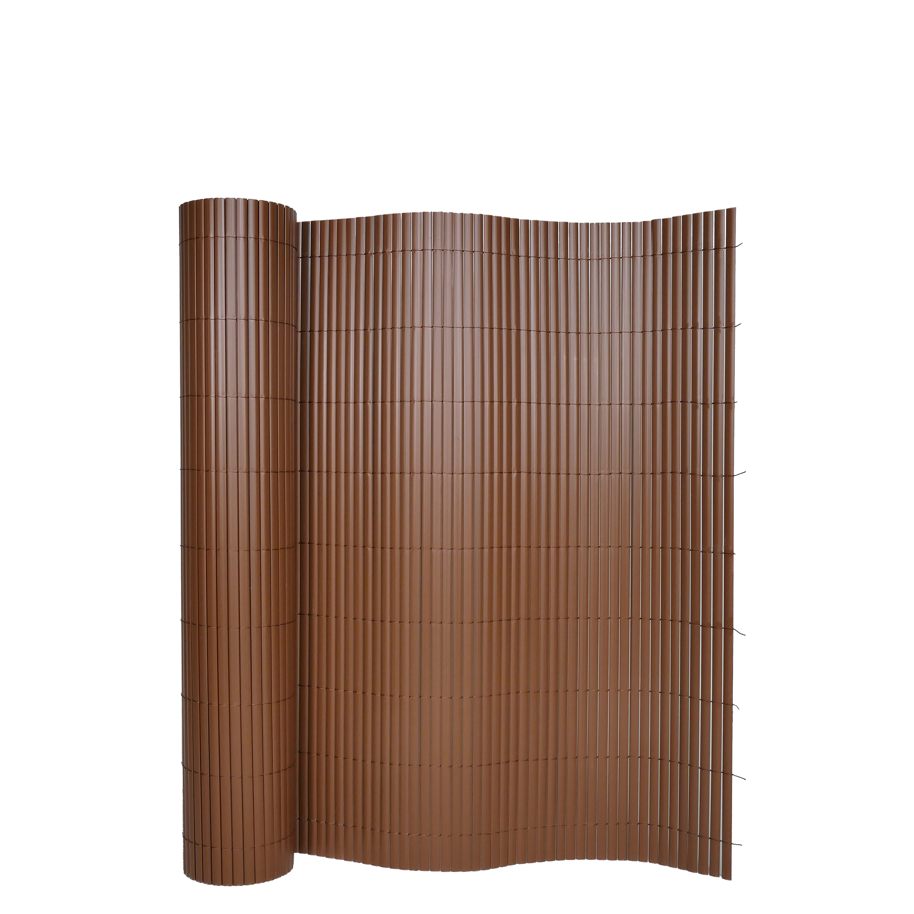 Sichtschutzmatte PVC 300 x 140 cm braun