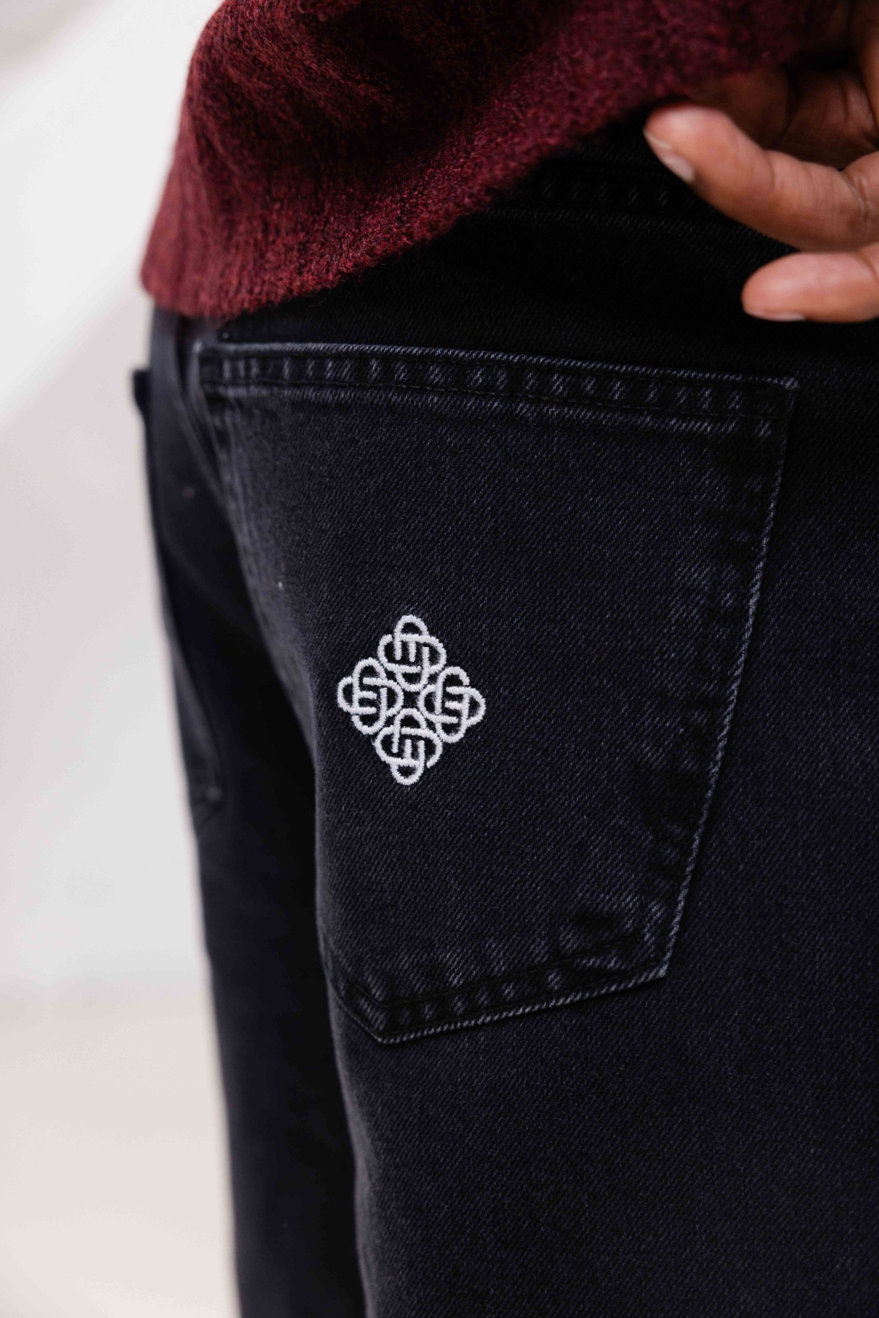 Equalité Signature Straight Fit Jeans Heren Zwart