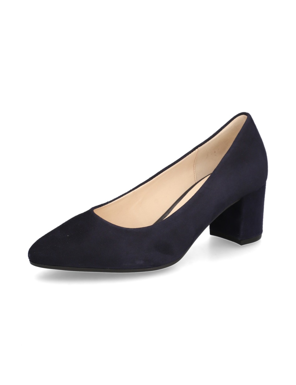 Veloursleder Pumps