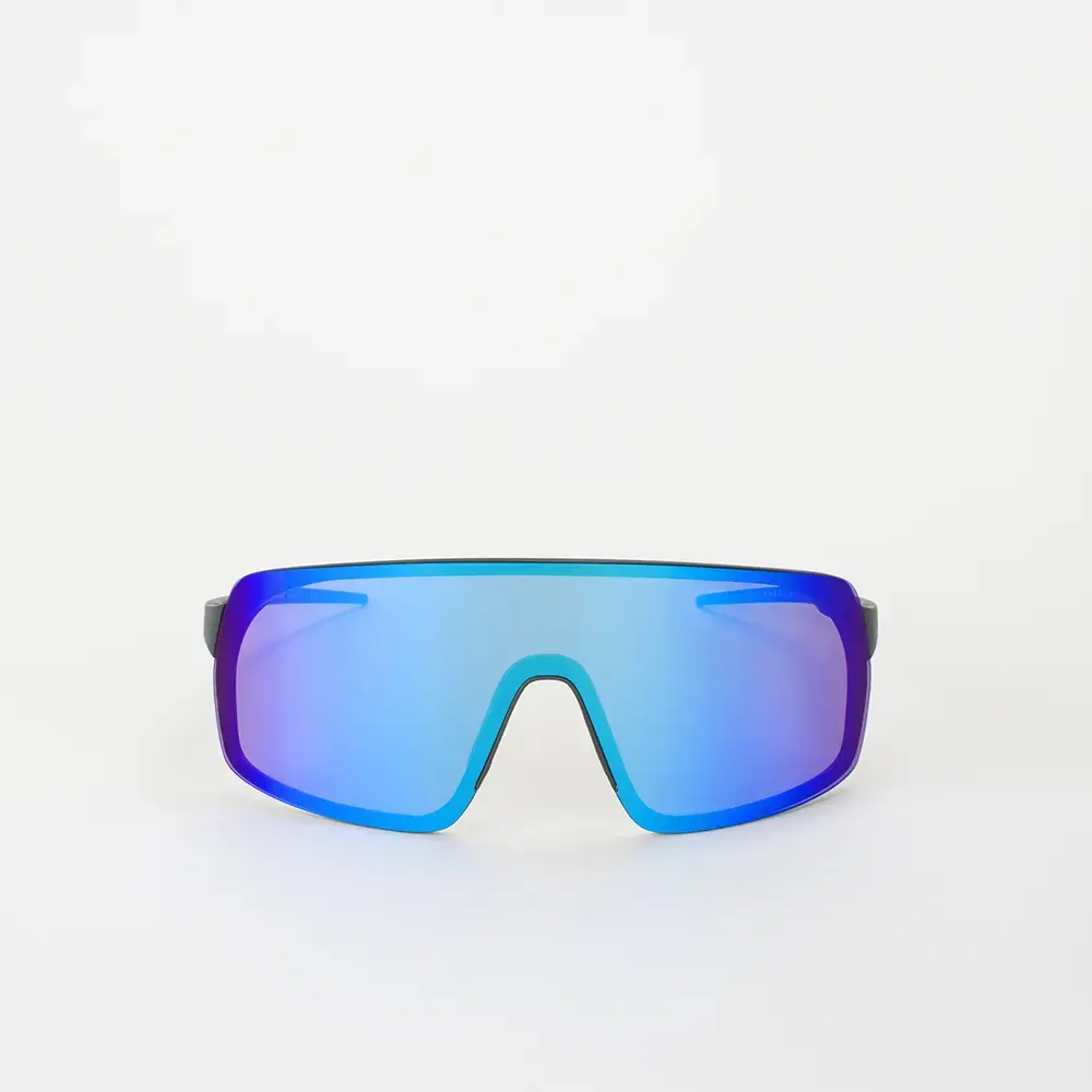 Out Of Rams Fietsbril Zwart met Blue MCI Lens