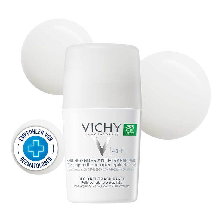 Vichy Deo Roll-on Sensitiv Antitranspirant 48h , 50 ml