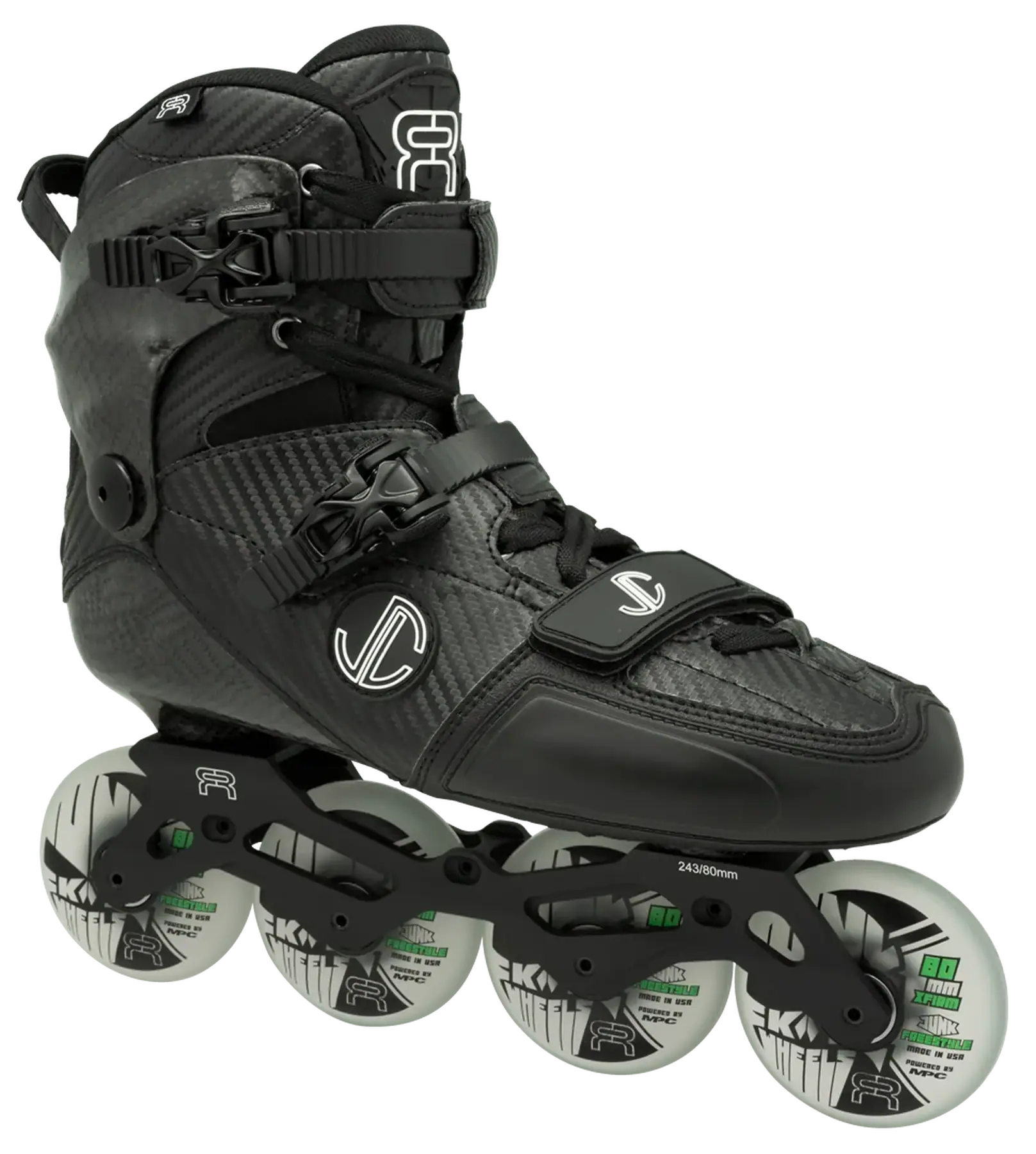FR Skates SL 80 Sort Freeskates | SkatePro