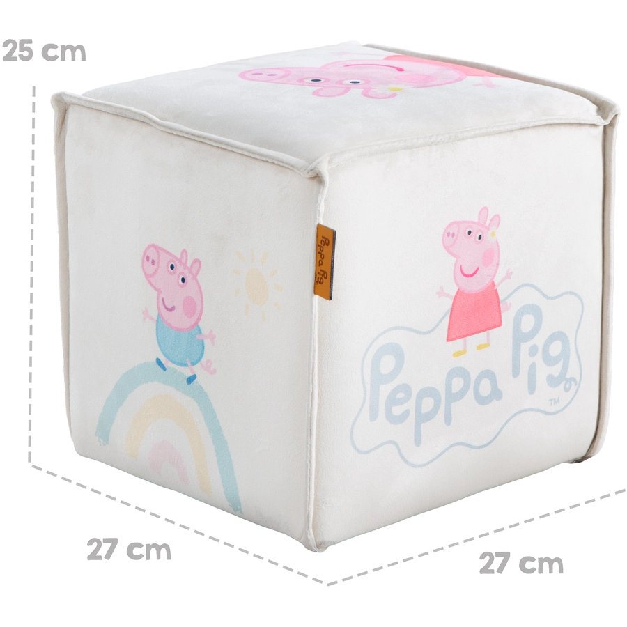 roba Kinderhocker in Würfelform Peppa Pig