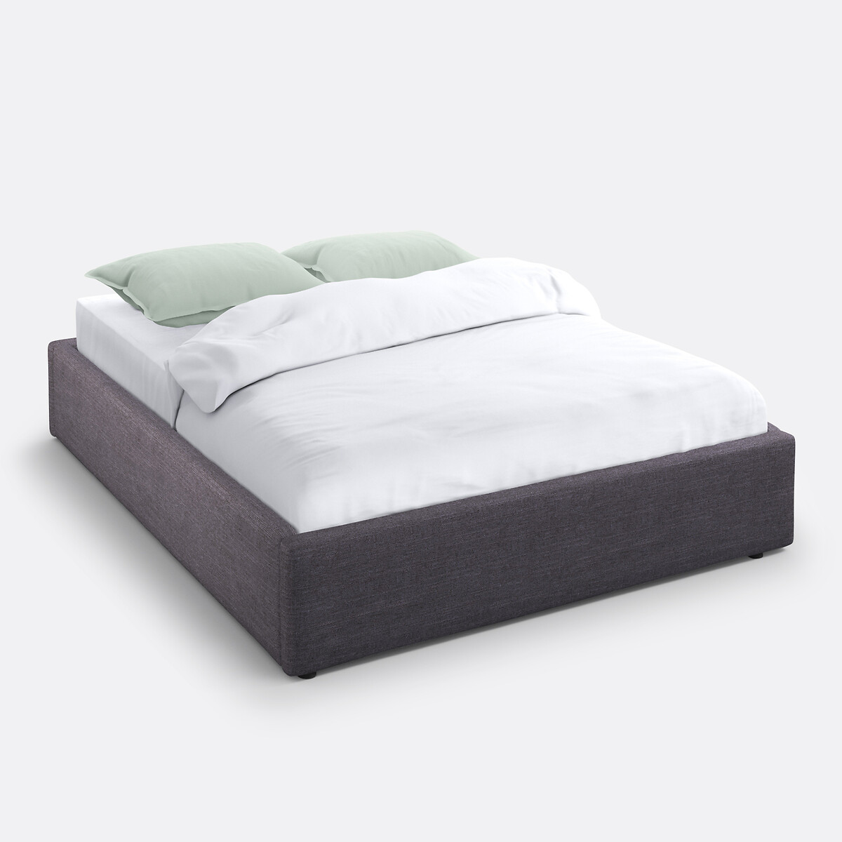 LA REDOUTE INTERIEURS<br>Cama baú com estrado de ripas rebatível, Papilla
