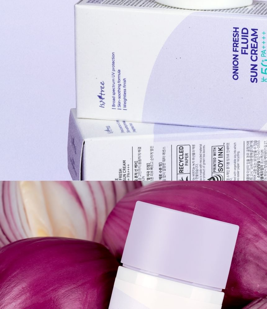 Isntree - Onion Fresh vloeibare zonnebrandcrème