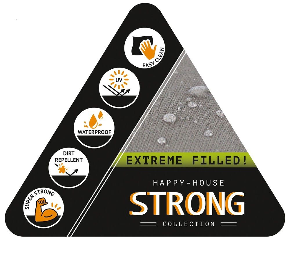 Happy-House Strong - Hondenmand - Donkergroen - 12x45x55 cm - S