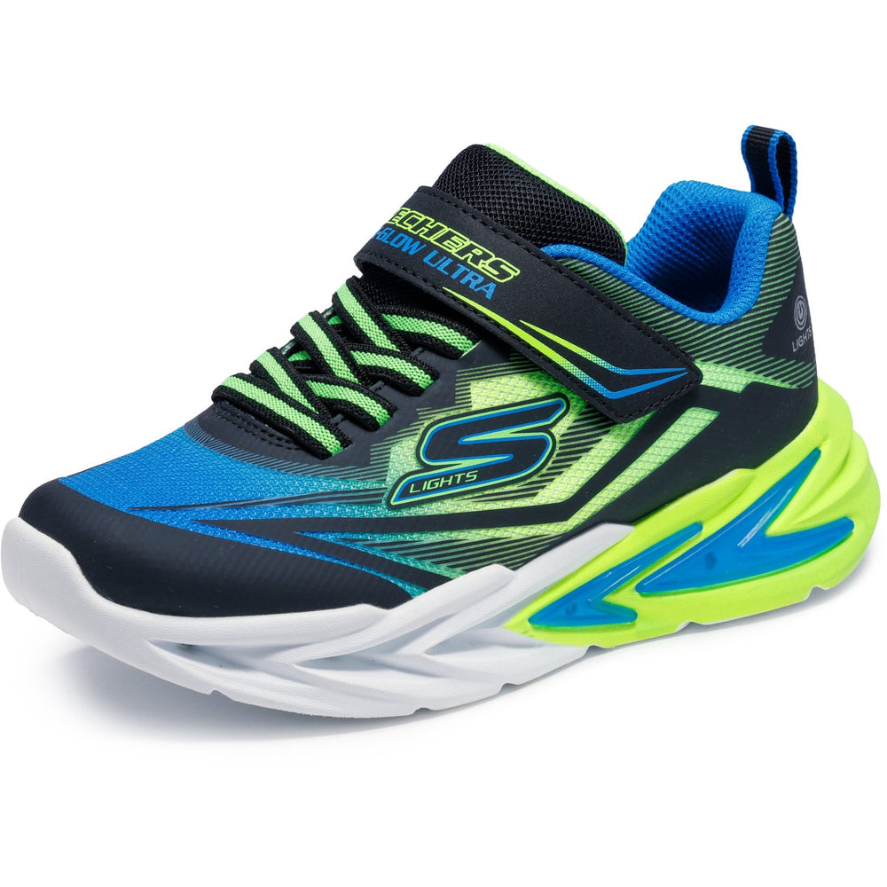 Køb Skechers Black Flex-Glow Ultra