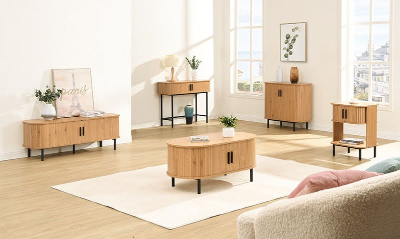 Sidetable-Console Helsingborg  100x35x75 cm - Strak Scandinavisch D...