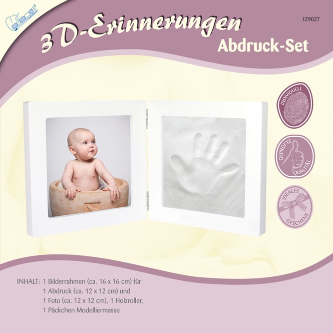 3D Erinnerungen Abdruck Set - Mammut