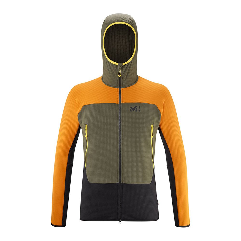 Millet FUSION GRID - Veste Homme ivy/maracuja