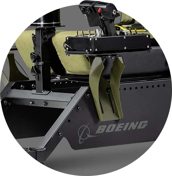 Next Level Racing Flight Simulator Boeing Military Edition Sièges simulation gaming